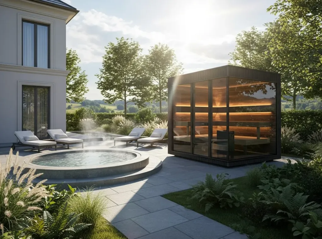 Gartensauna St. GALLEN Pure Panorama Lounge-8