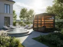 Gartensauna St. GALLEN Pure Panorama Lounge-8