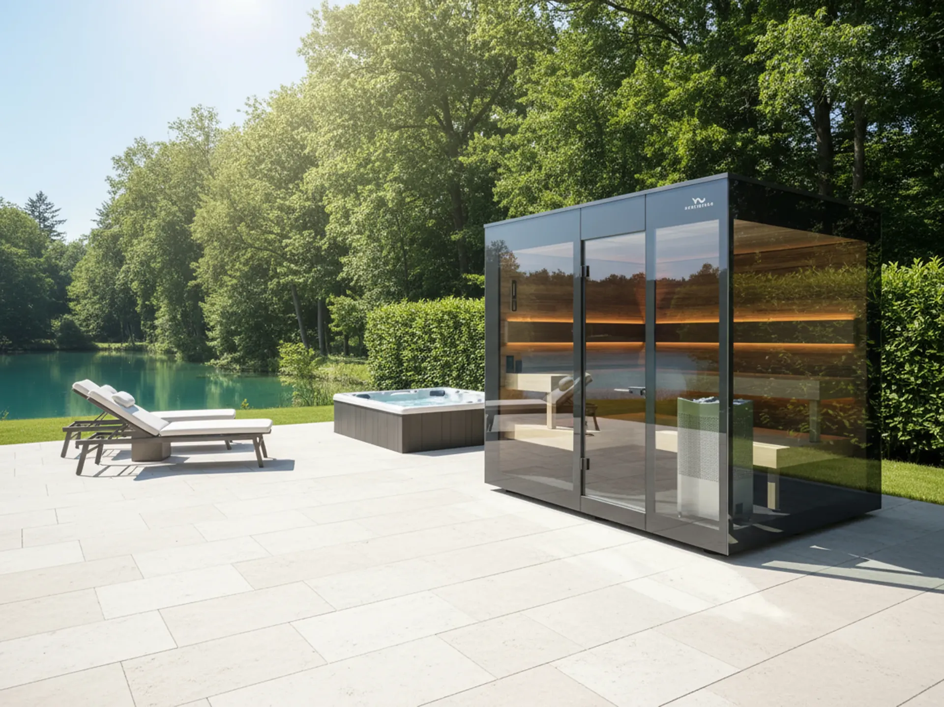 Gartensauna St. GALLEN Select Panorama Lounge-8