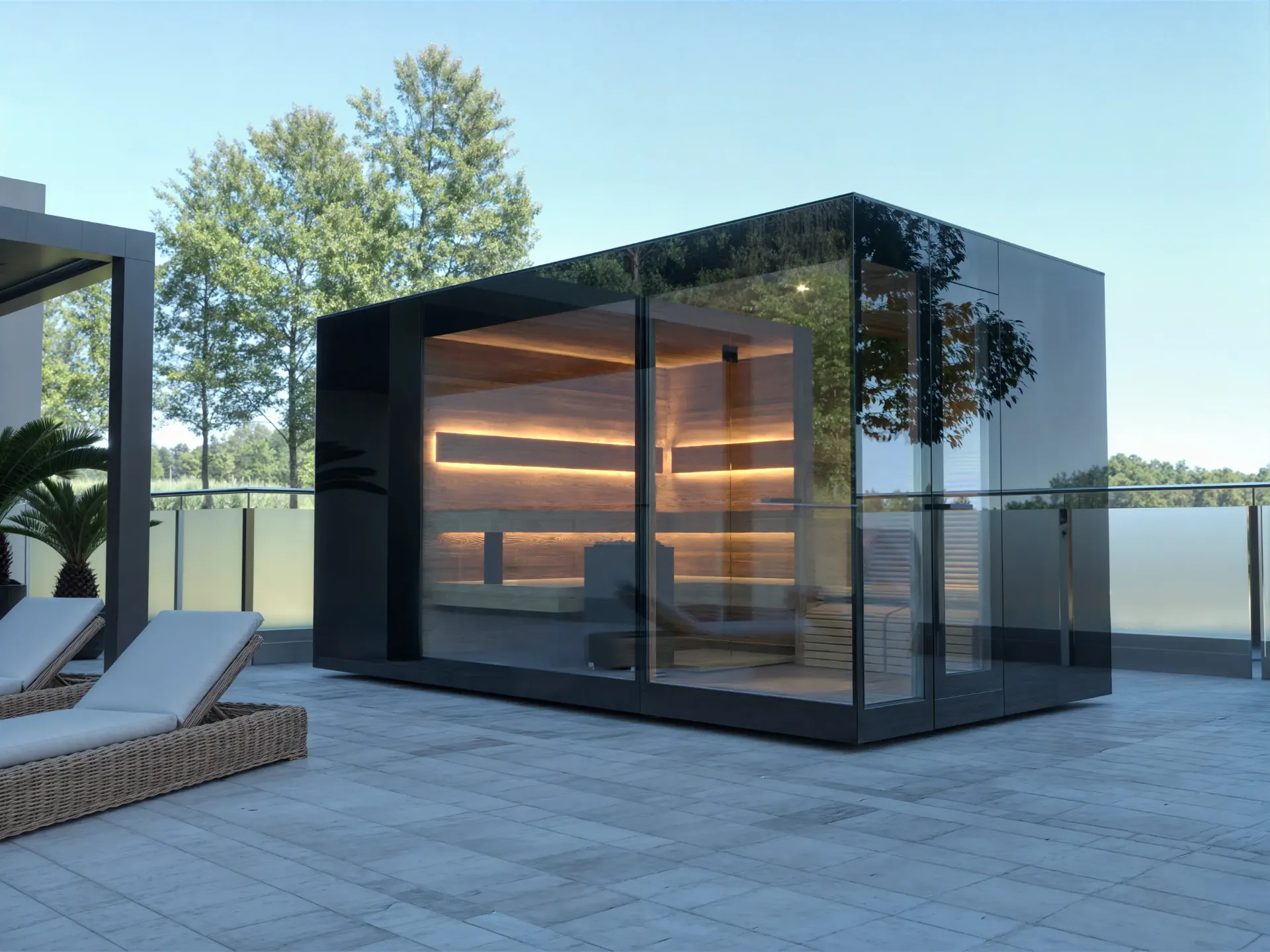 Gartensauna ZÜRICH House-DS 550