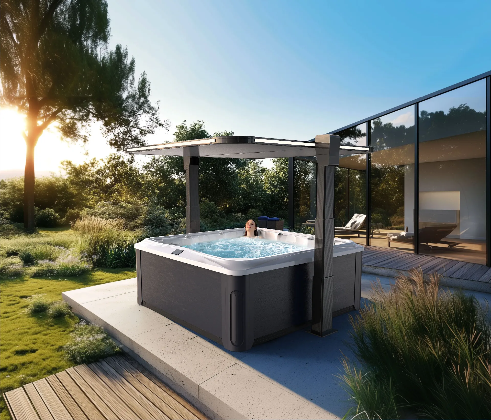 Automatic Cover Whirlpool