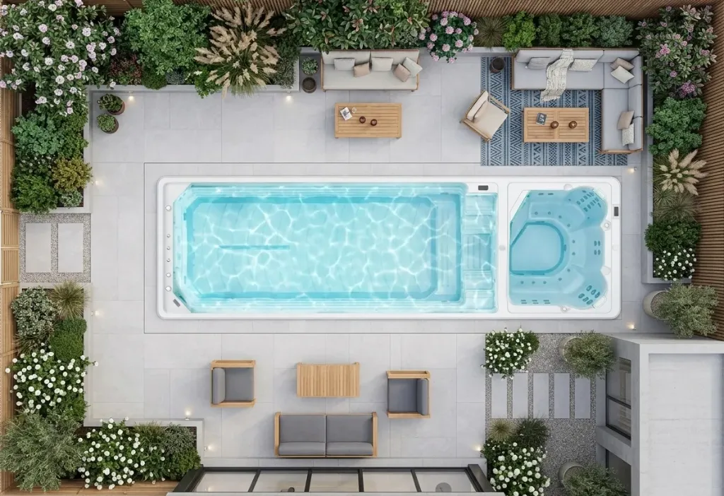 Swim Spa Holdener Endless Duo Luxury AT 8.0