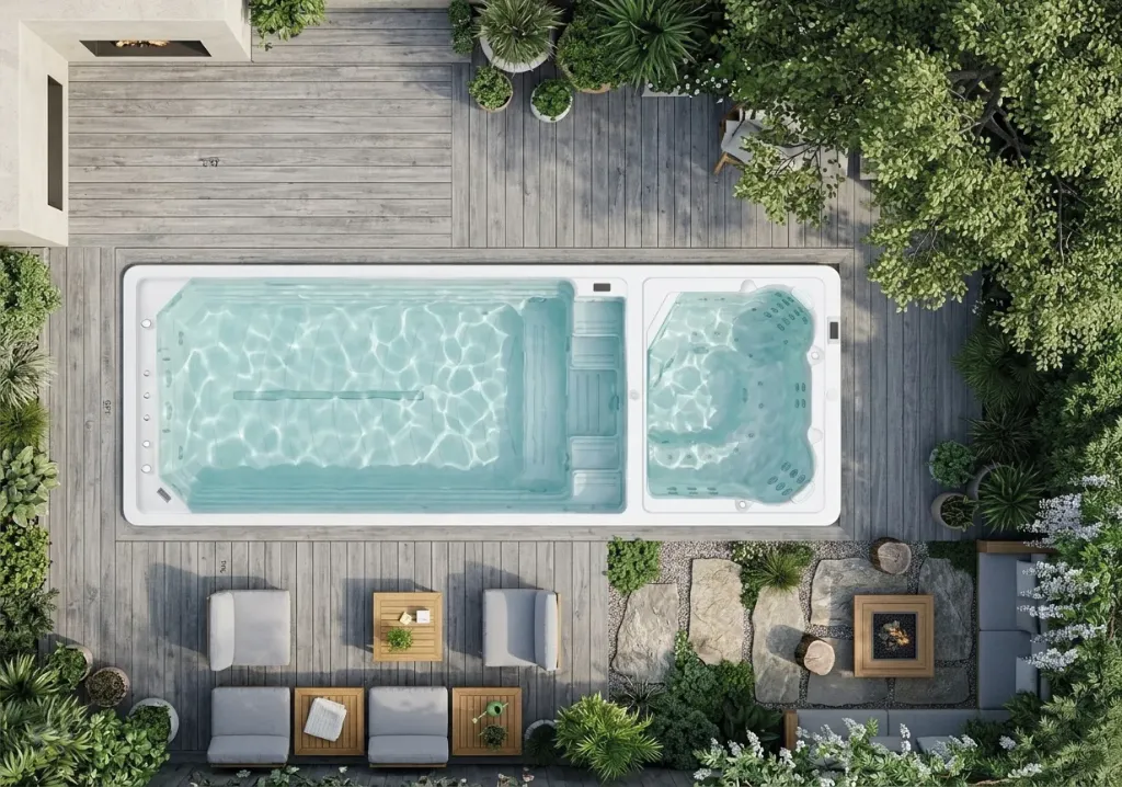 Swim Spa Holdener Endless Duo Luxury AT 7.0