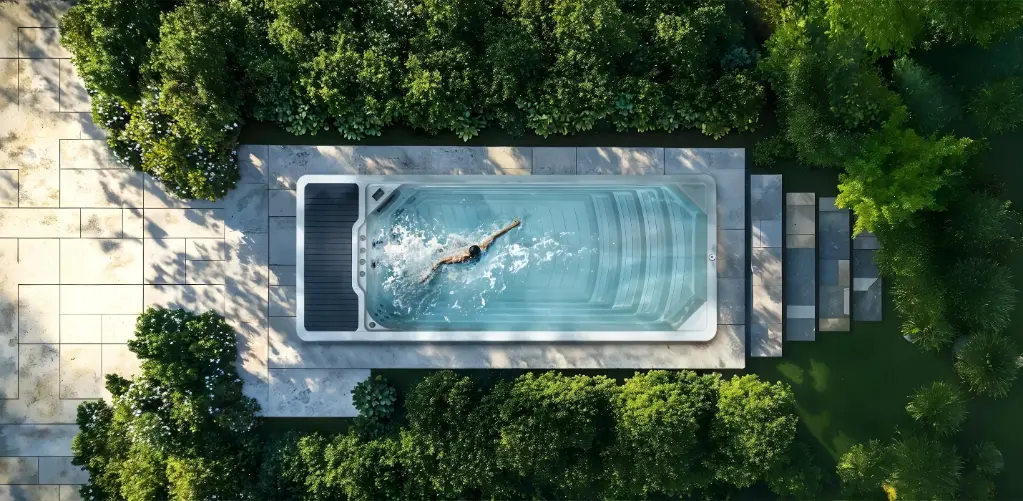 Swim Spa Holdener Inground Luxury 6.0 