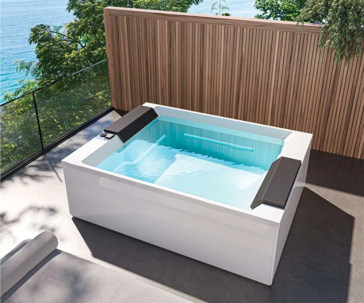 Whirlpool Treesse Soul Spa 150 ohne Abdeckungsverstauung